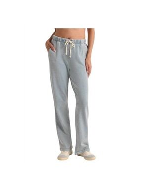 NEW Z SUPPLY hunter knit denim pants in washed blue brand new with tags!